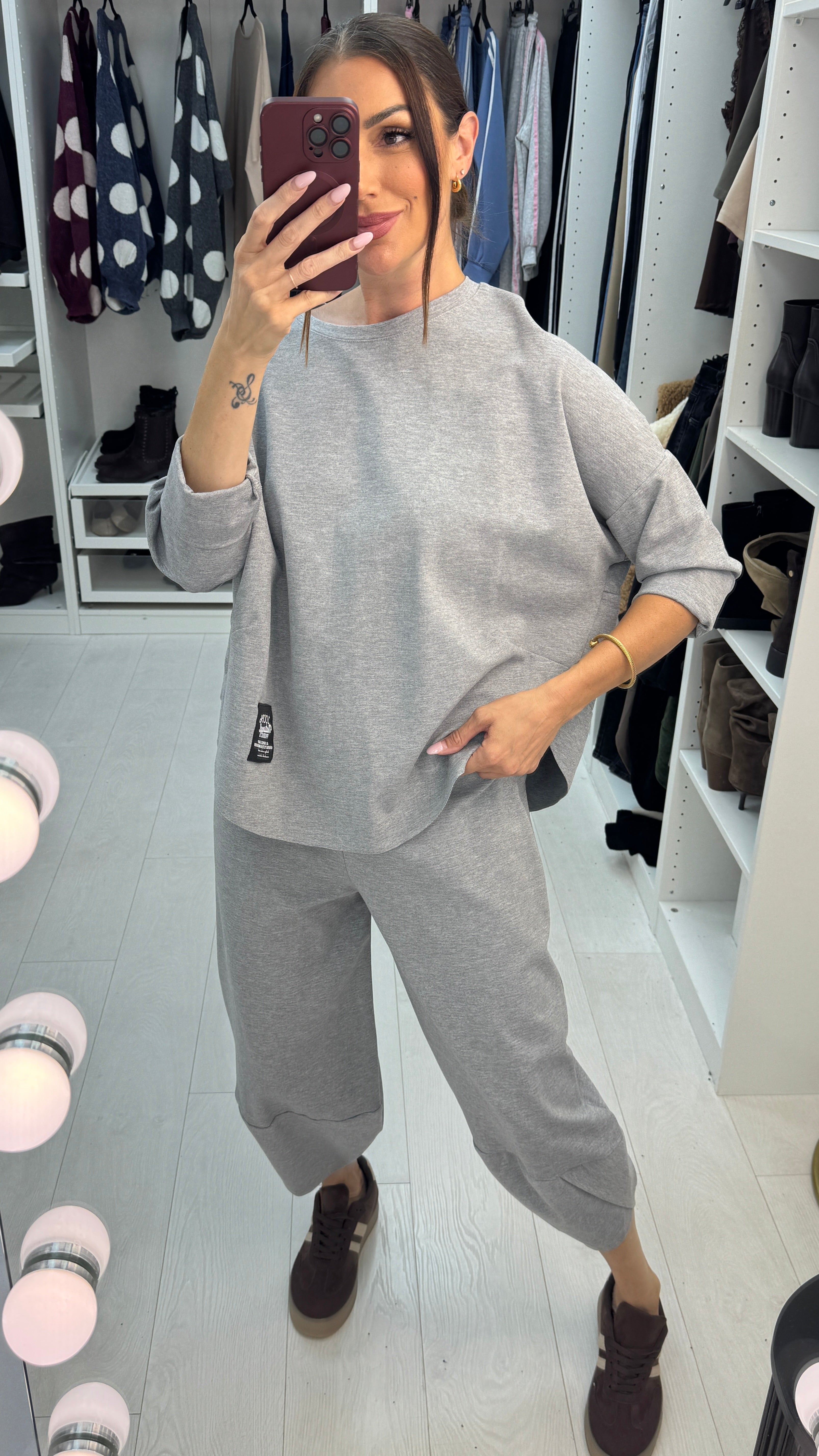 Venya Carrot Leg Loungewear Set