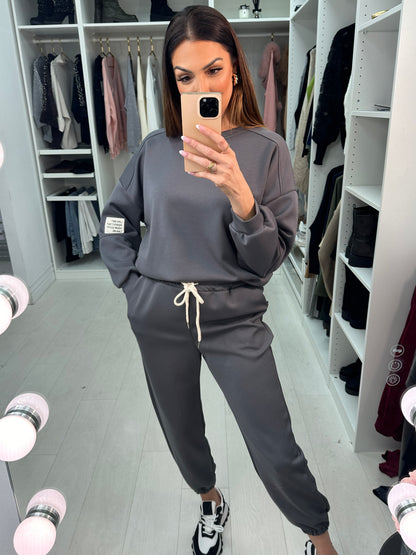 Kingston Plain Sweatshirt And Jogger Set