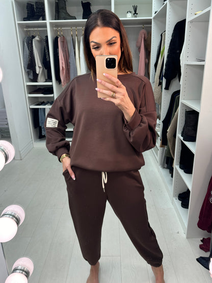 Kingston Plain Sweatshirt And Jogger Set