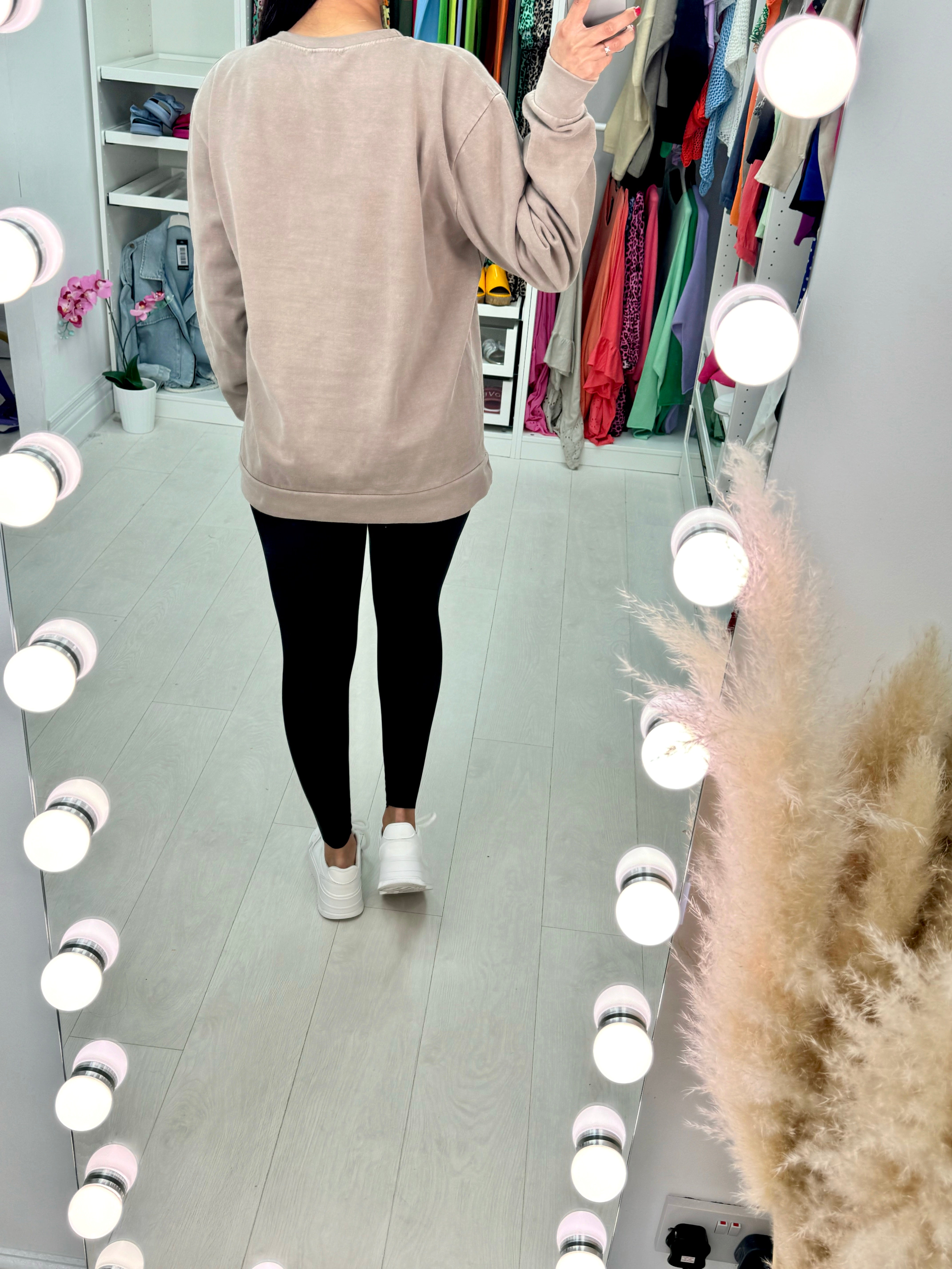 Amara NEW YORK Slogan Sweatshirt