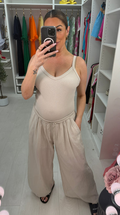 Tanira Wide Leg Cami Jumpsuit