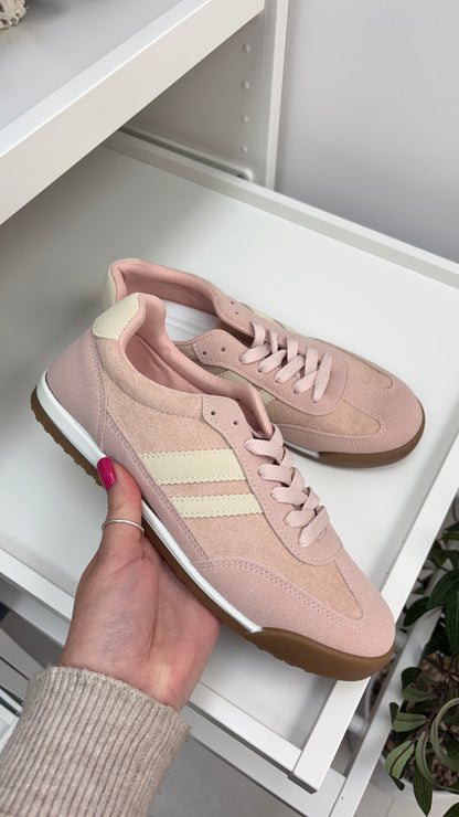 Izzy Faux Suede Trainers