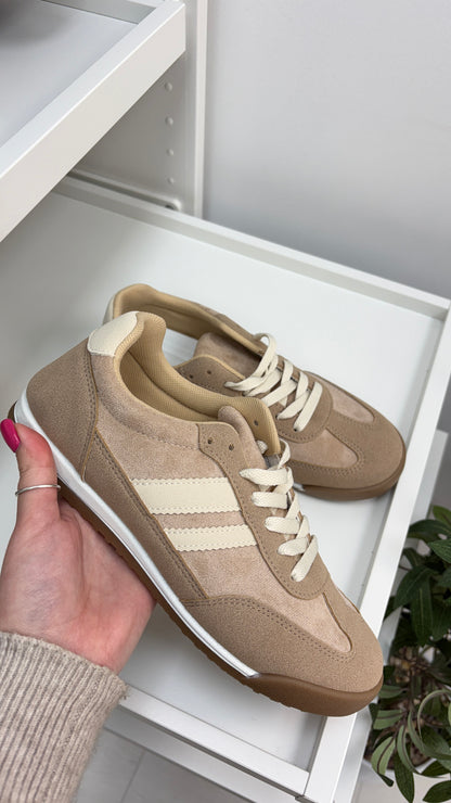 Izzy Faux Suede Trainers