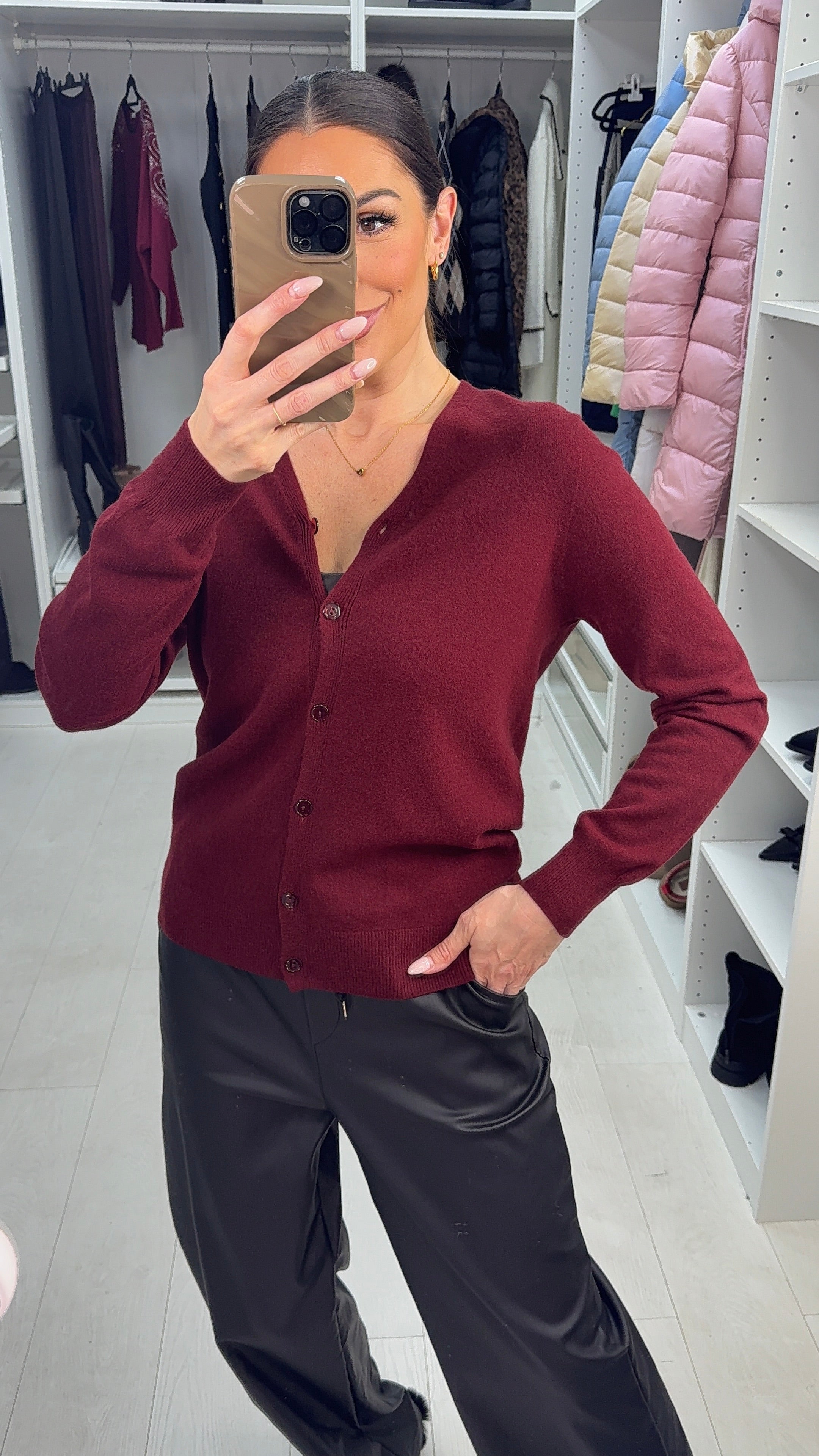 Salem Plain Super Soft Cardigan