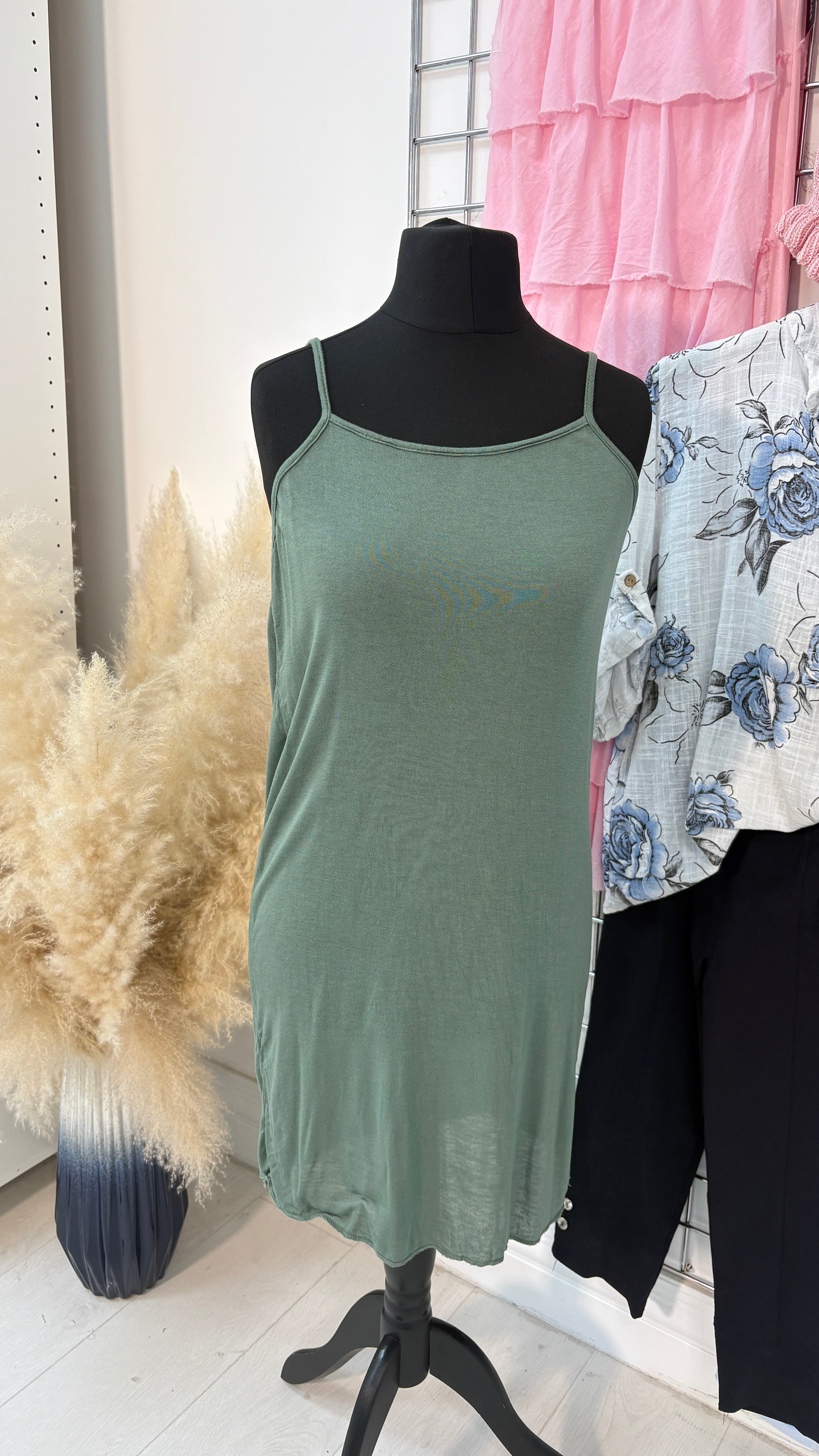 Mila Plain Slip Dress