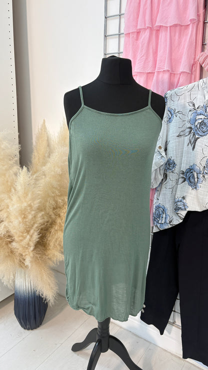 Mila Plain Slip Dress