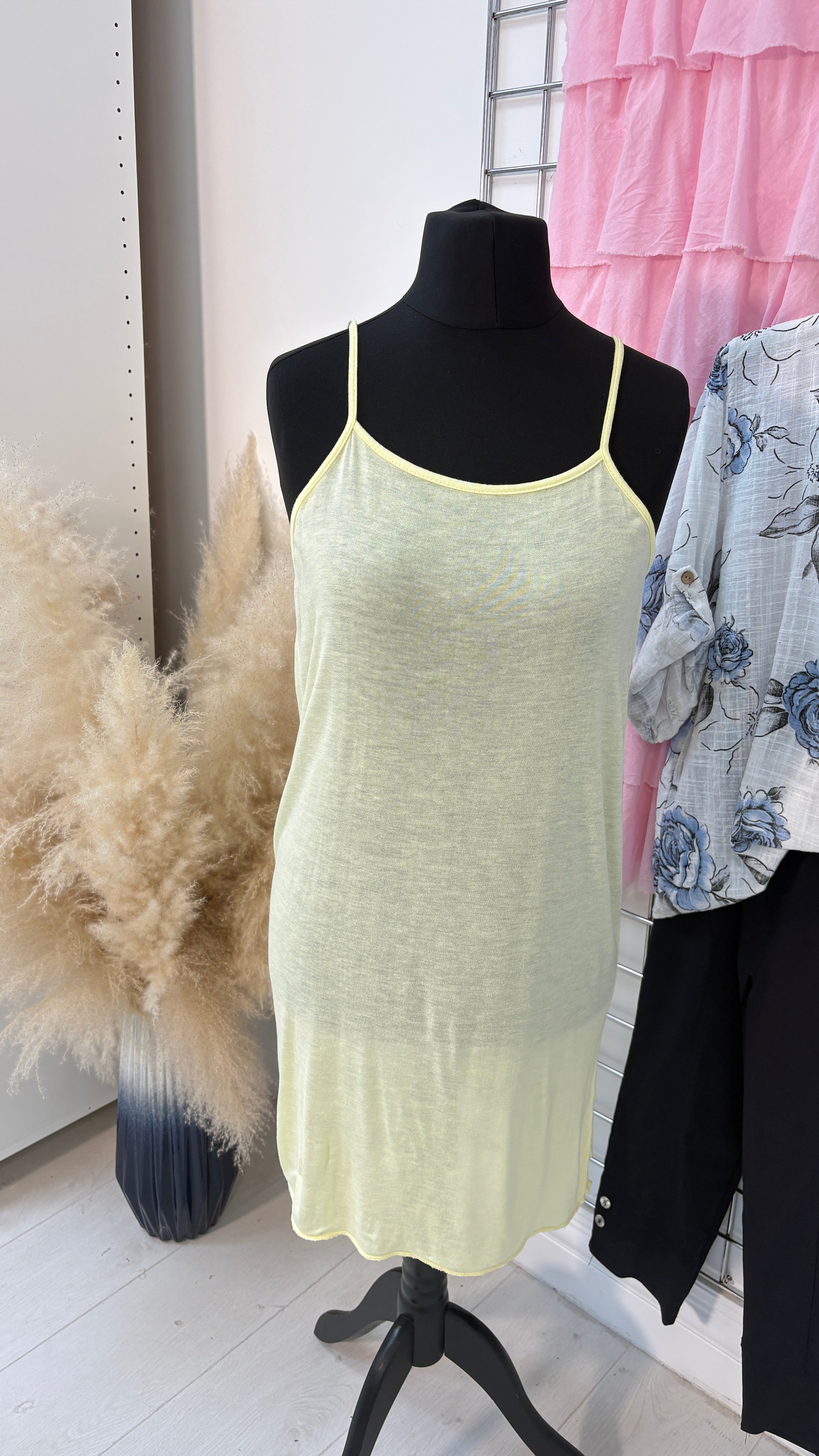 Mila Plain Slip Dress