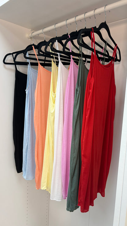 Mila Plain Slip Dress