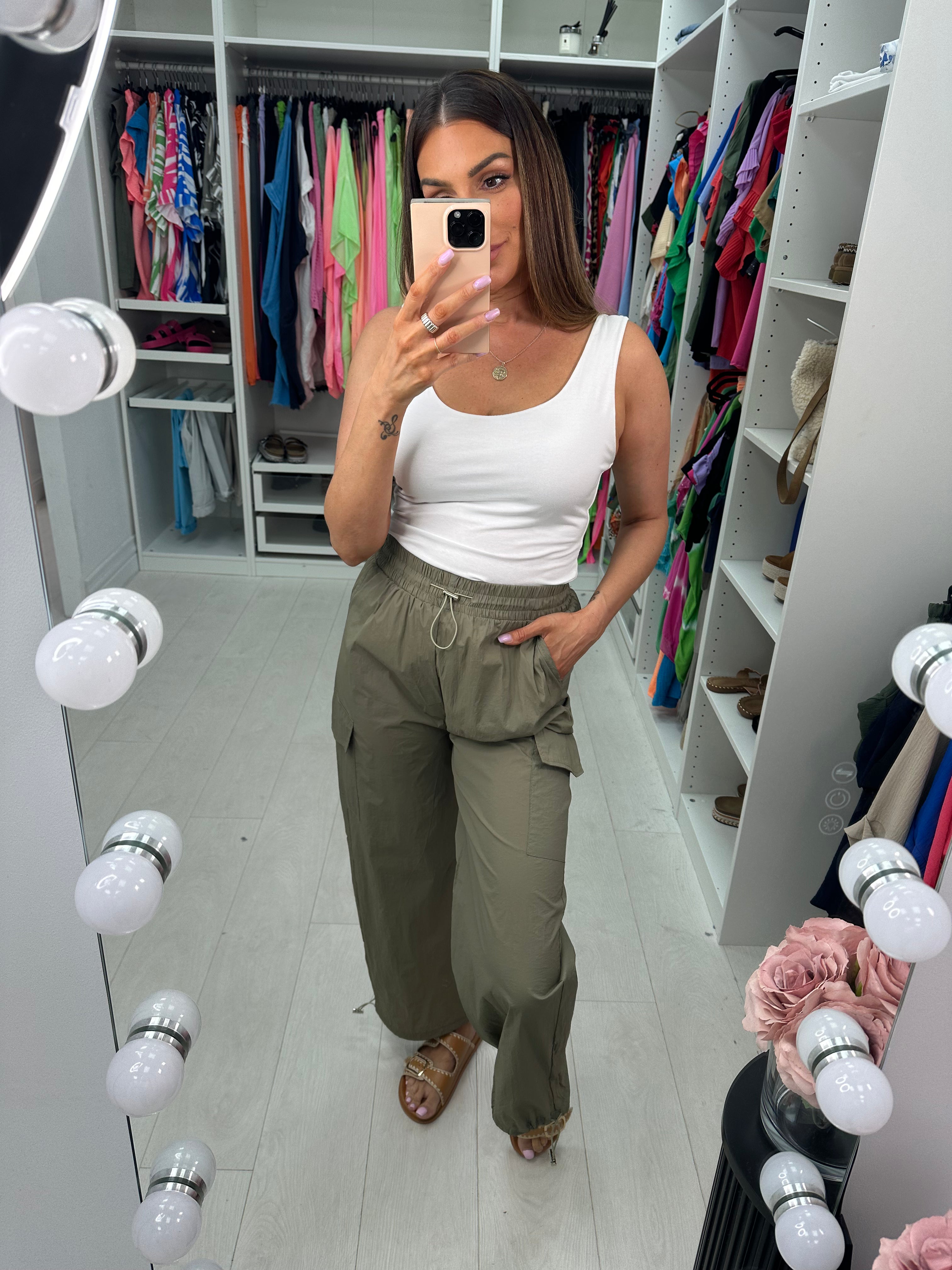 Reagan Parachute Cargo Trousers