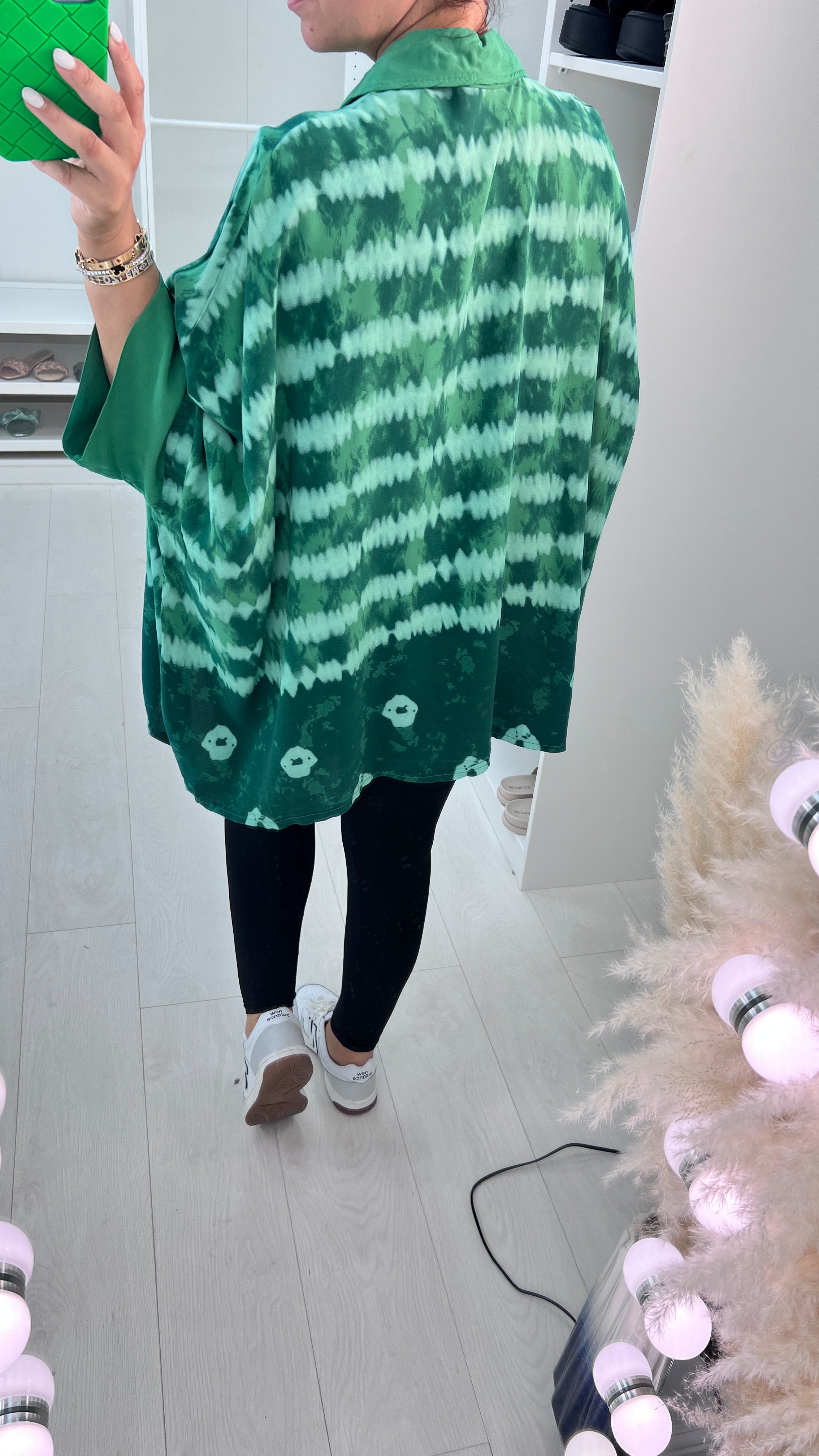 Bellamia Print Batwing Shirt