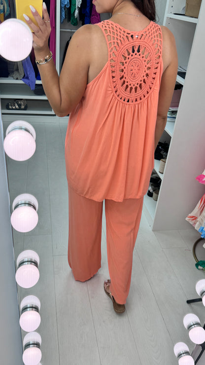 Tanitha Crochet Loose Fit Co-Ord