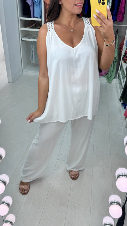 Tanitha Crochet Loose Fit Co-Ord