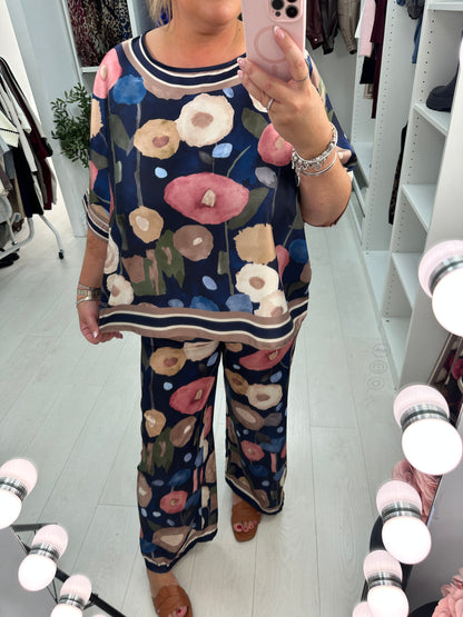 Bromley Loose Fit Silk Co-Ord Set