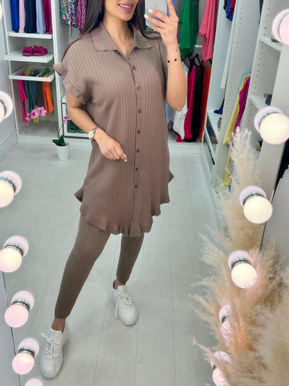 Zamira Frill Detail Loungewear Set