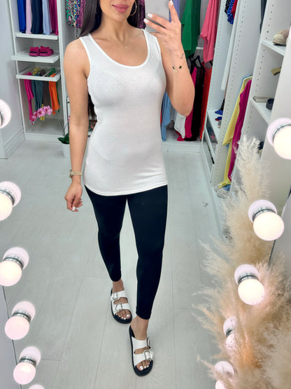 Arden Plain Basic Vest Top