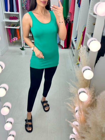 Arden Plain Basic Vest Top