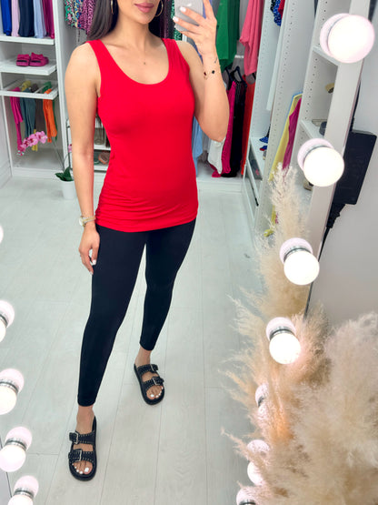 Arden Plain Basic Vest Top