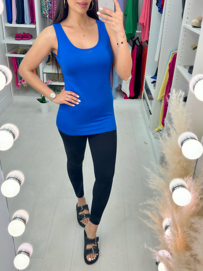 Arden Plain Basic Vest Top