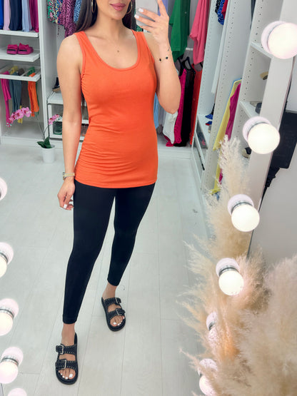 Arden Plain Basic Vest Top