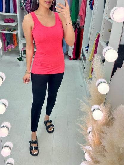 Arden Plain Basic Vest Top