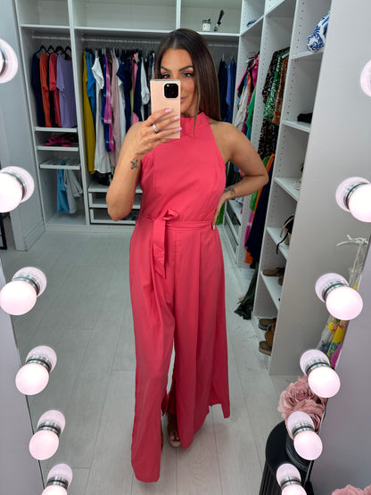 Nyla Halter Neck Jumpsuit