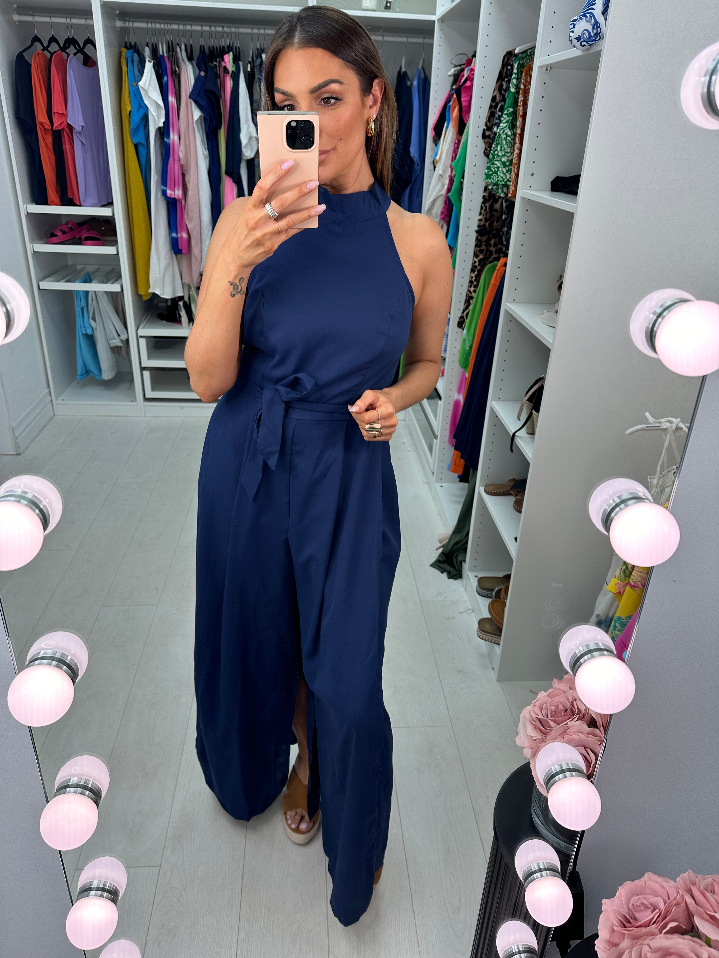 Nyla Halter Neck Jumpsuit