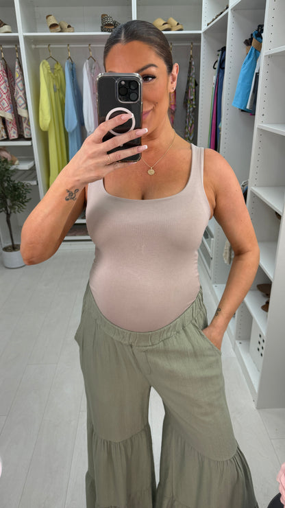 Livy Plain Jersey Vest Top