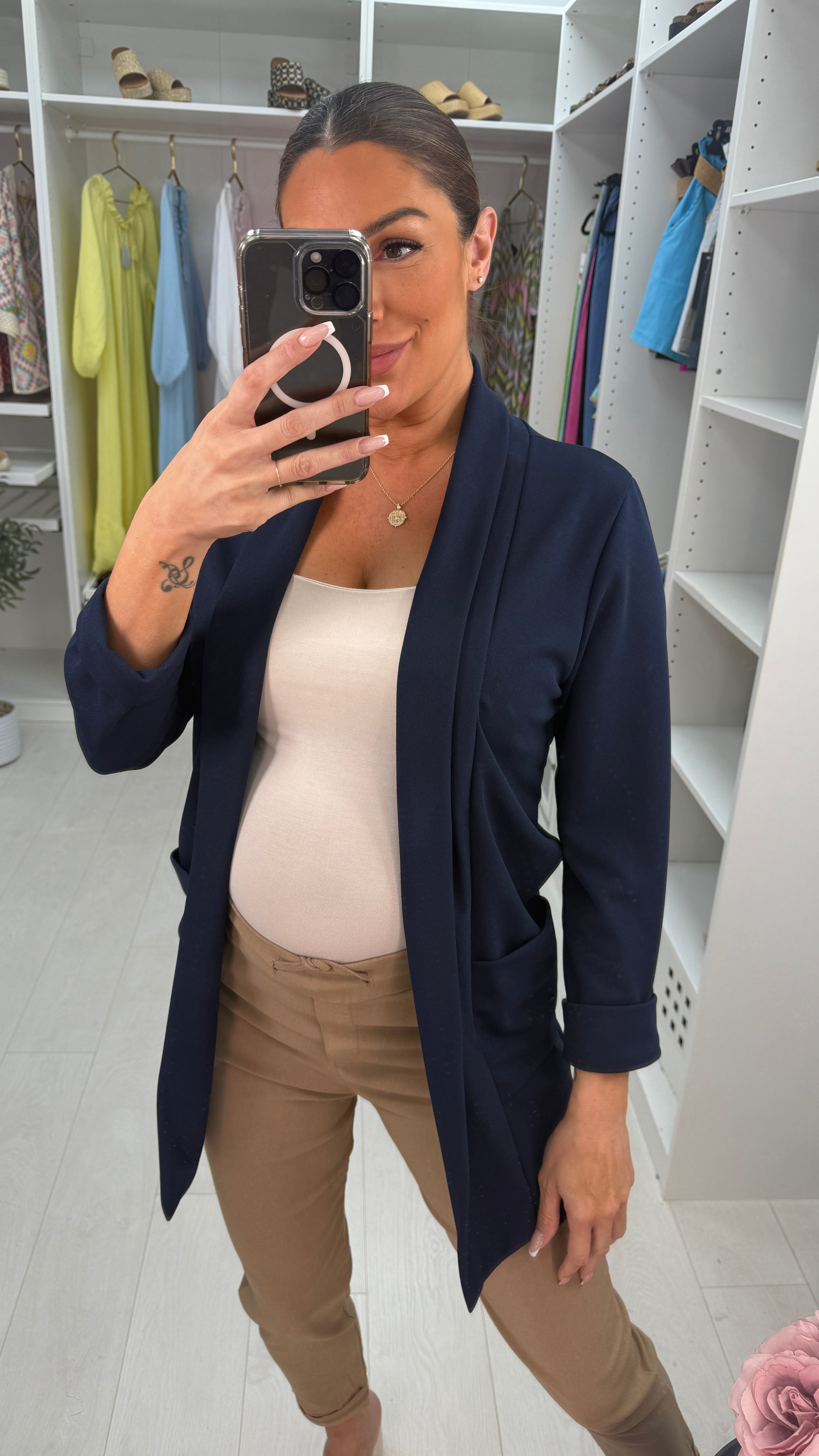 Felicie Plain Lightweight Blazer