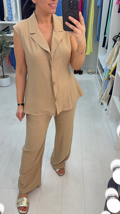 Sadey Button Front Co-ord Set