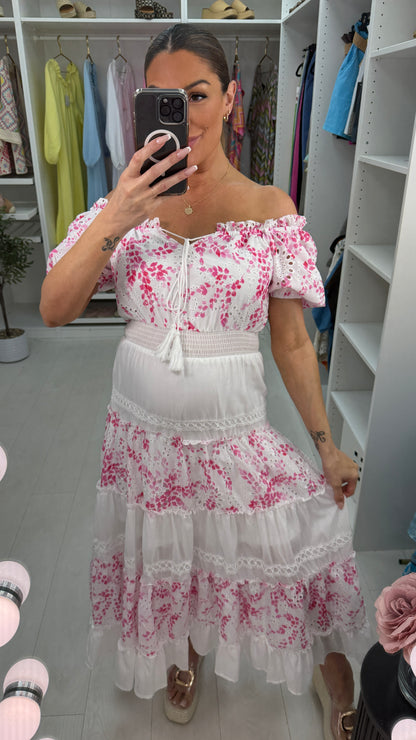 Marion Bardot Embroidered Detail Maxi Dress