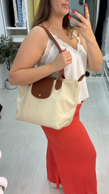 Gisella Canvas Medium Shoulder Bag