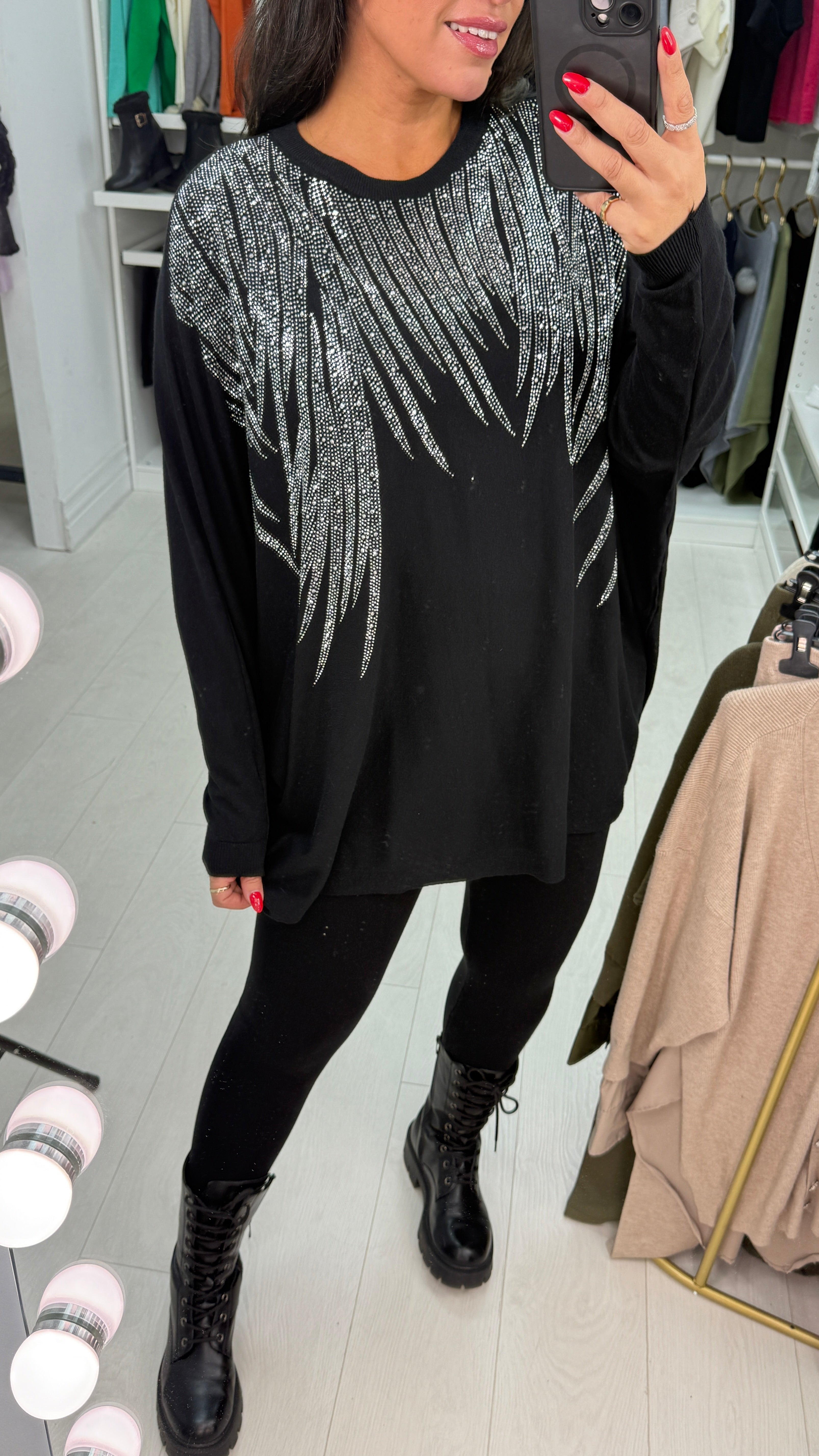 Emilia Diamante Detail Loungeset