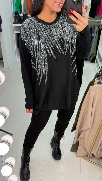 Emilia Diamante Detail Loungeset