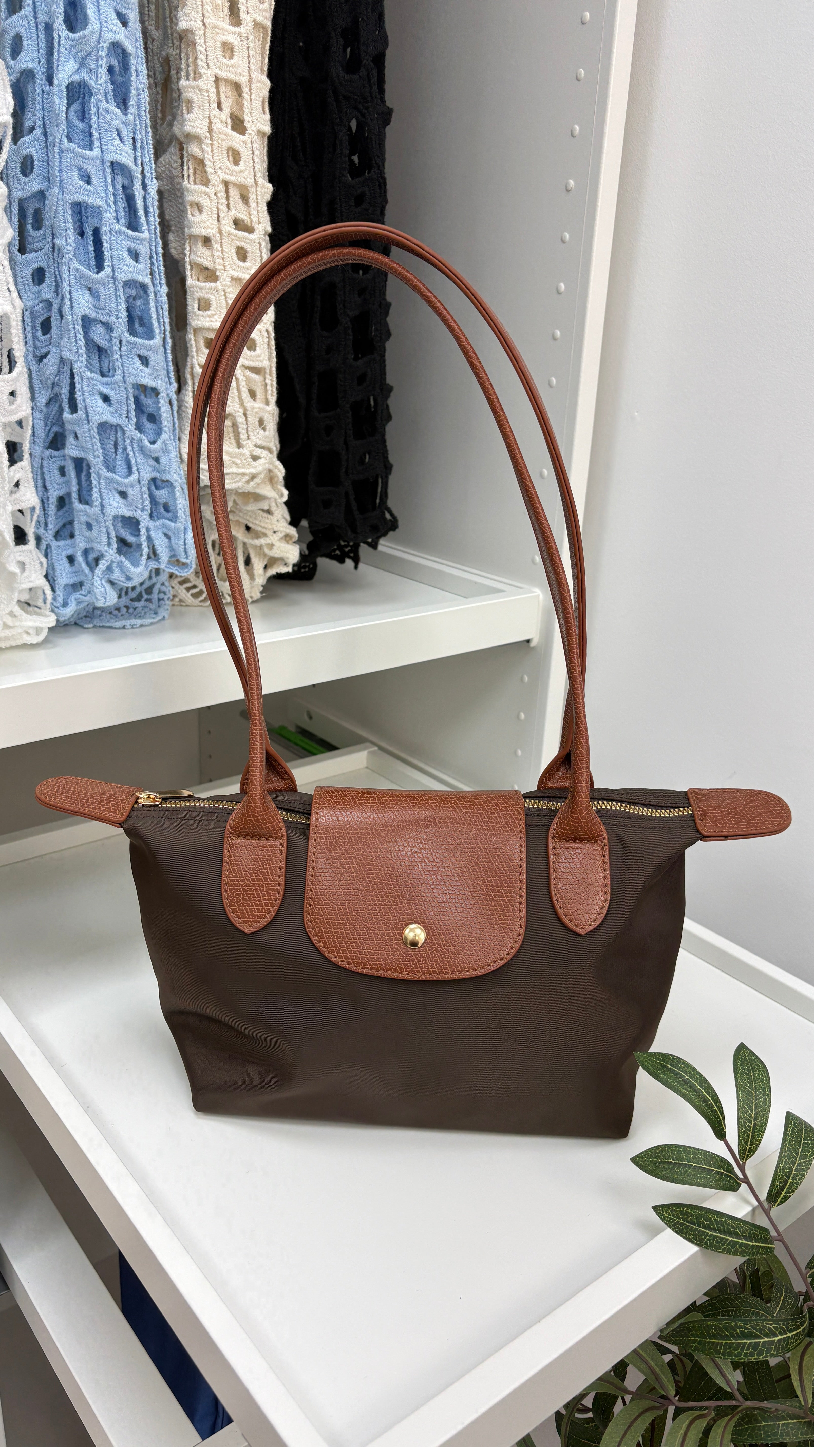 Issy Canvas Small Shoulder Bag