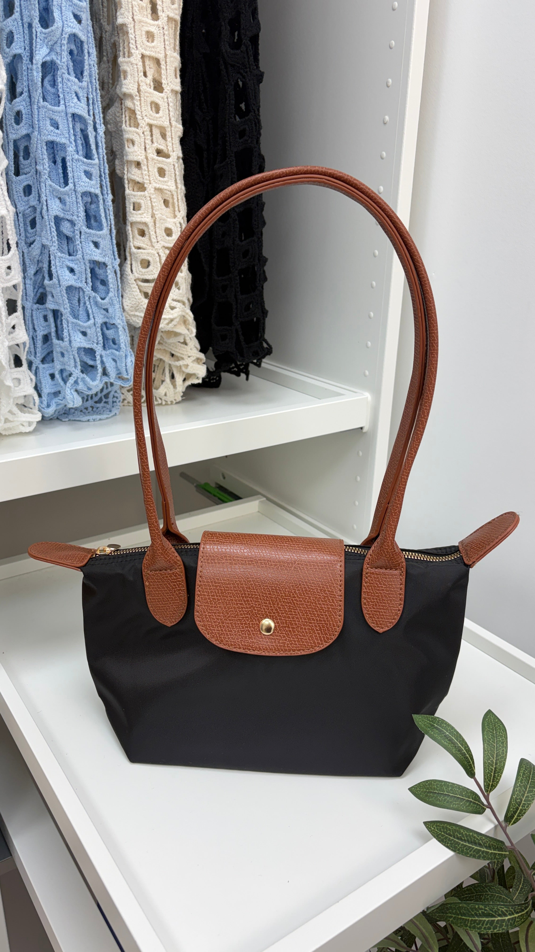 Issy Canvas Small Shoulder Bag