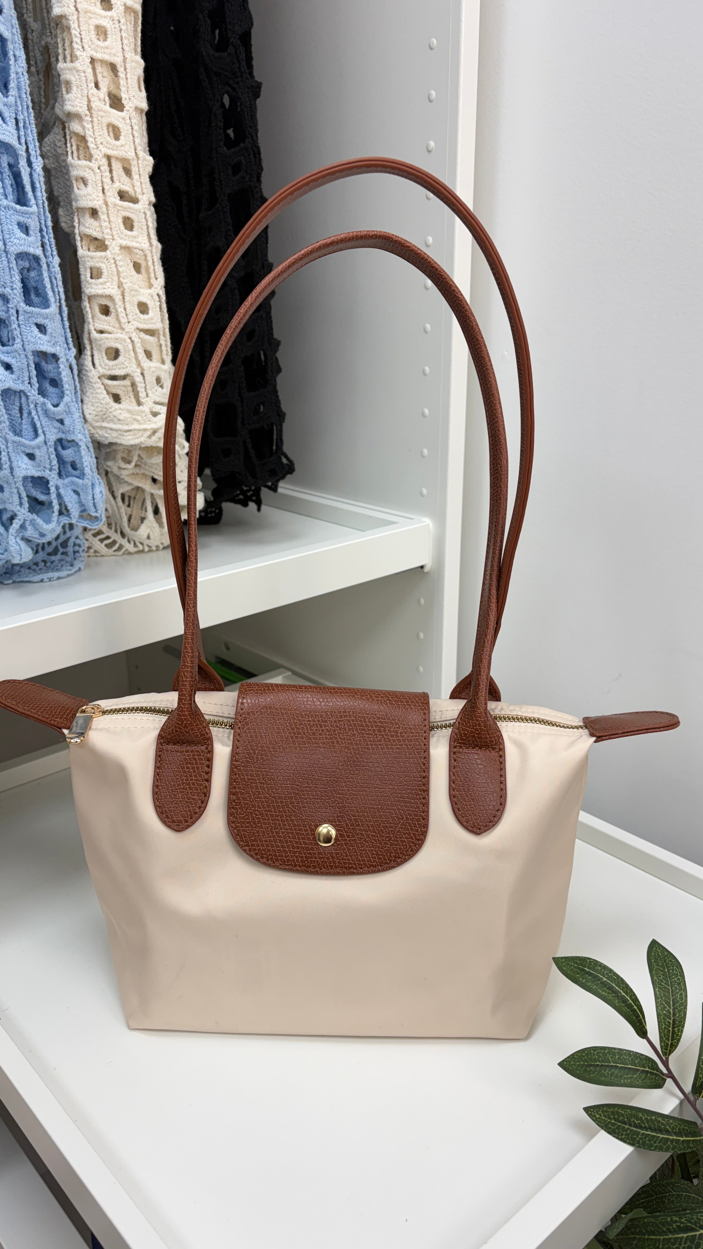 Issy Canvas Small Shoulder Bag