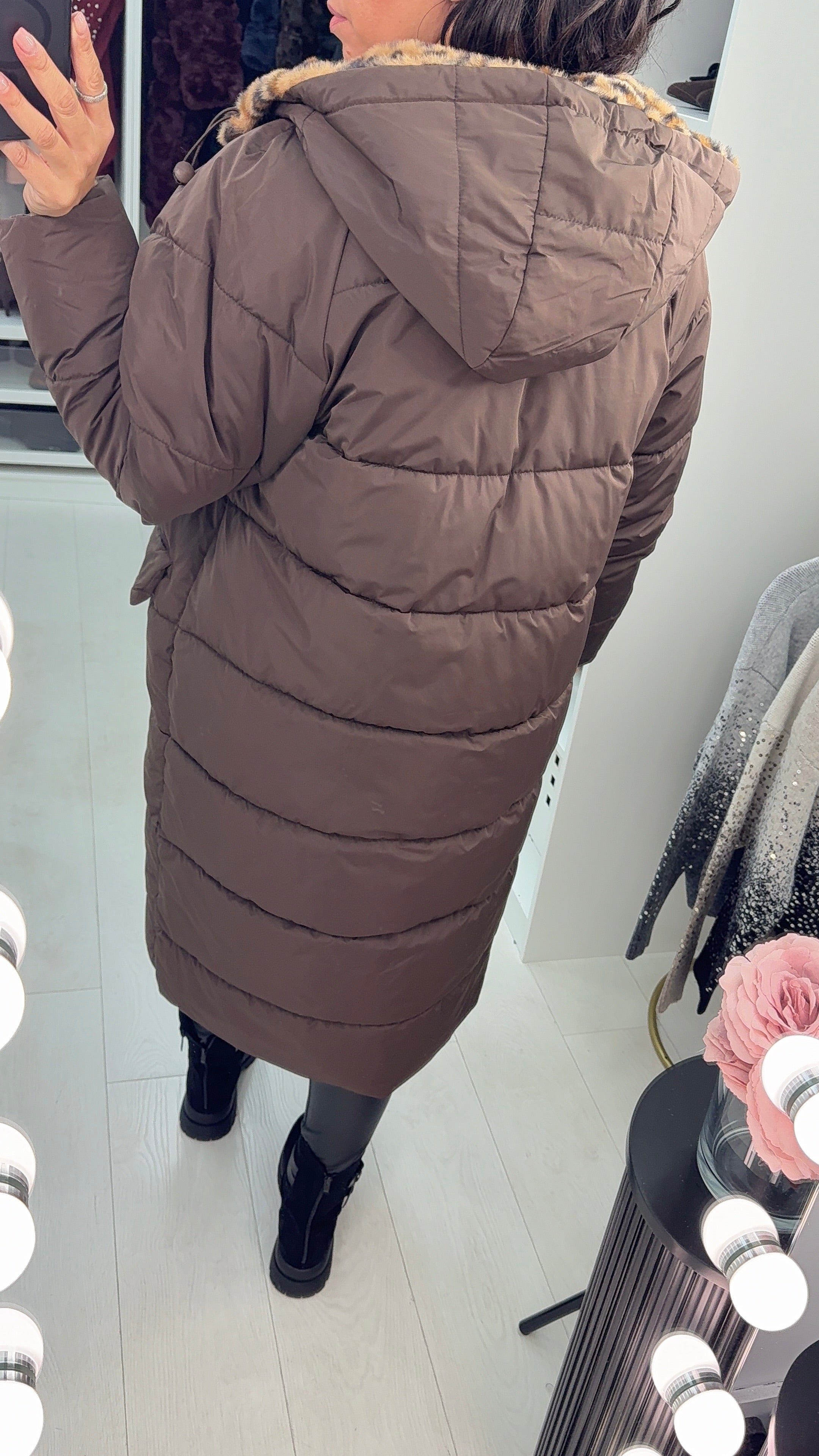 Elizabeth Reversible Longline Coat