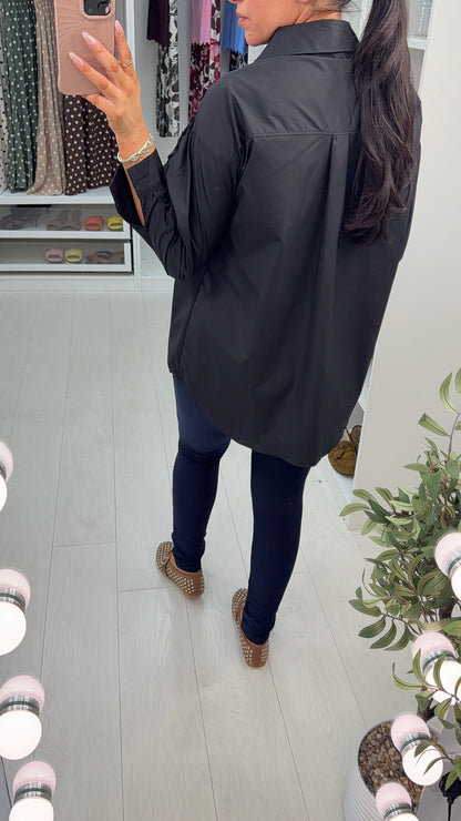 Fiorella Embroidered Floral Relaxed Fit Shirt