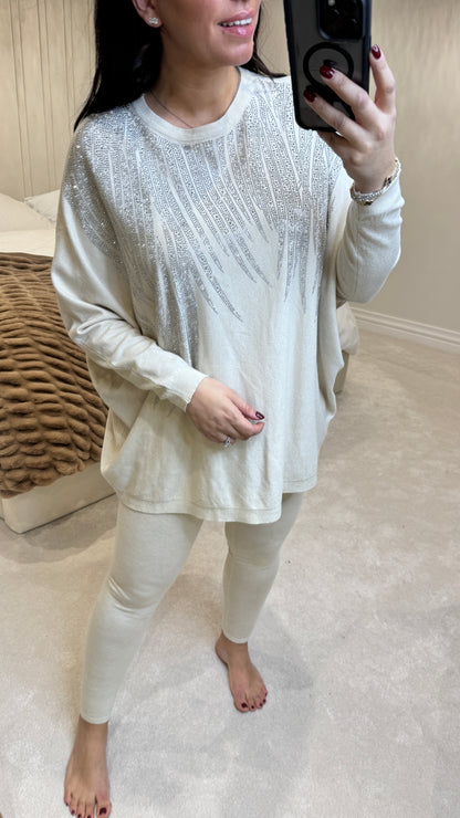 Emilia Diamante Detail Loungeset