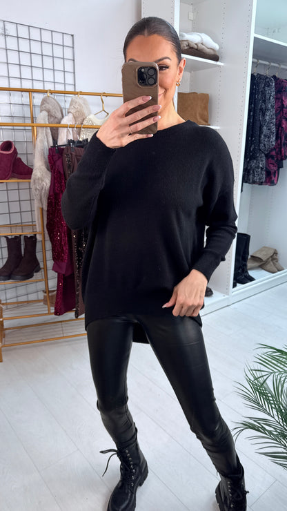 Chenko Butterfly Diamante Back Jumper