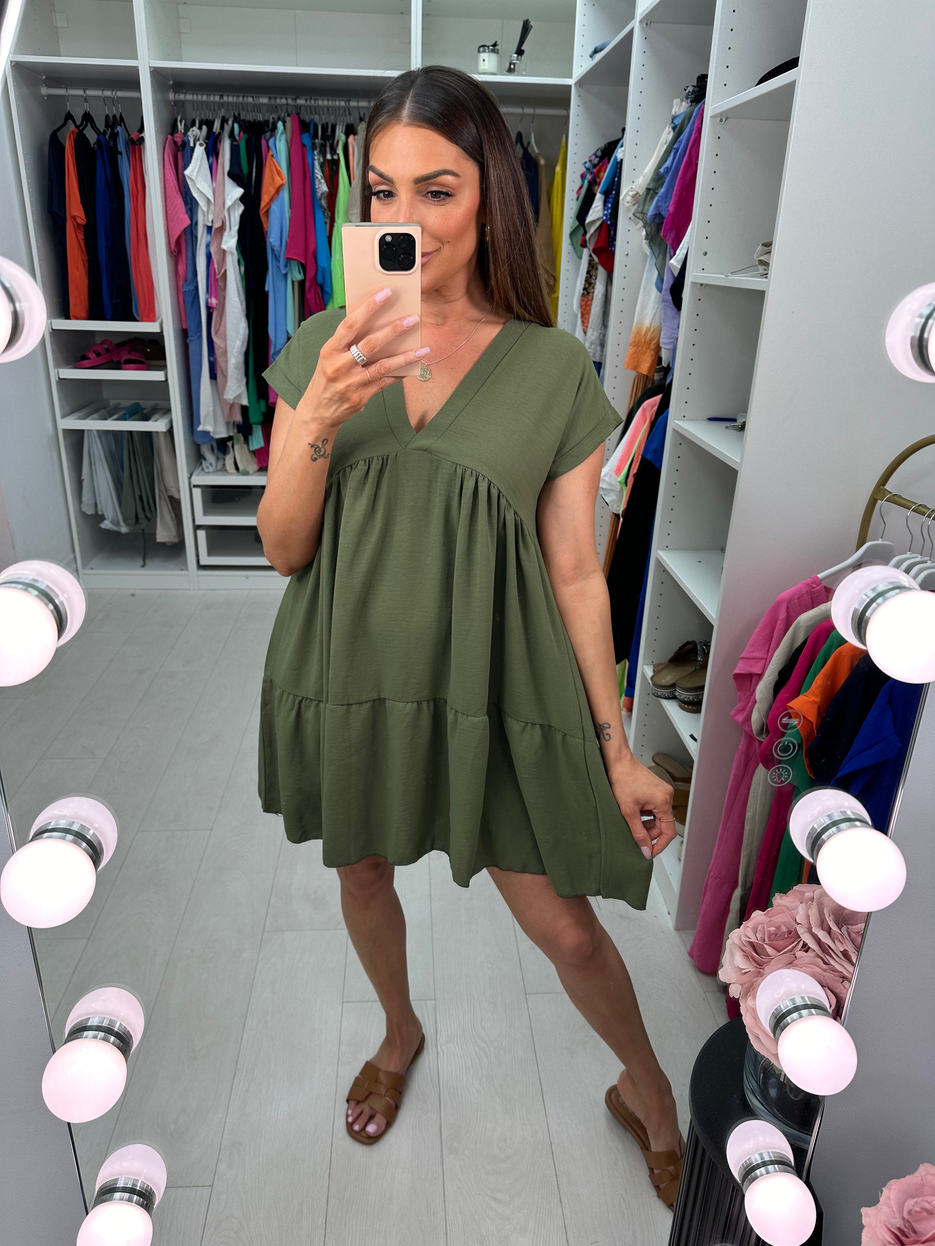 Hainsley Floaty Tiered Smock Top