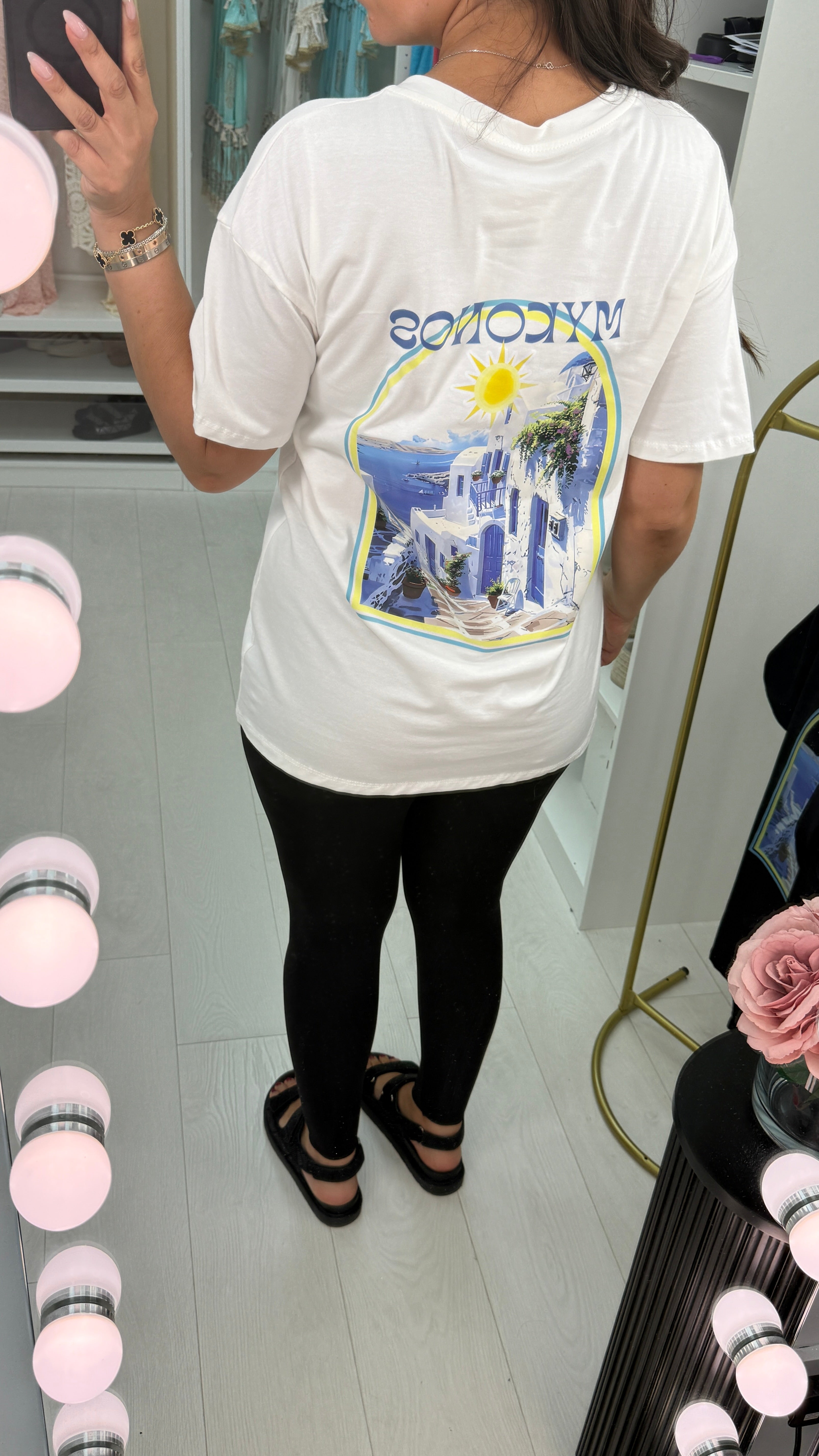 Sunny MYKONOS Graphic T-Shirt