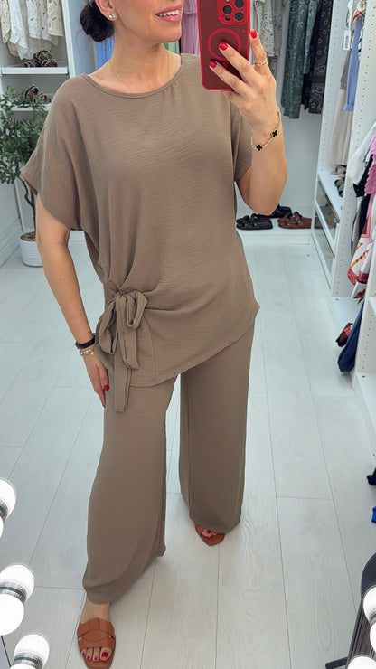 Sandylee Tie Side Co-ord Set