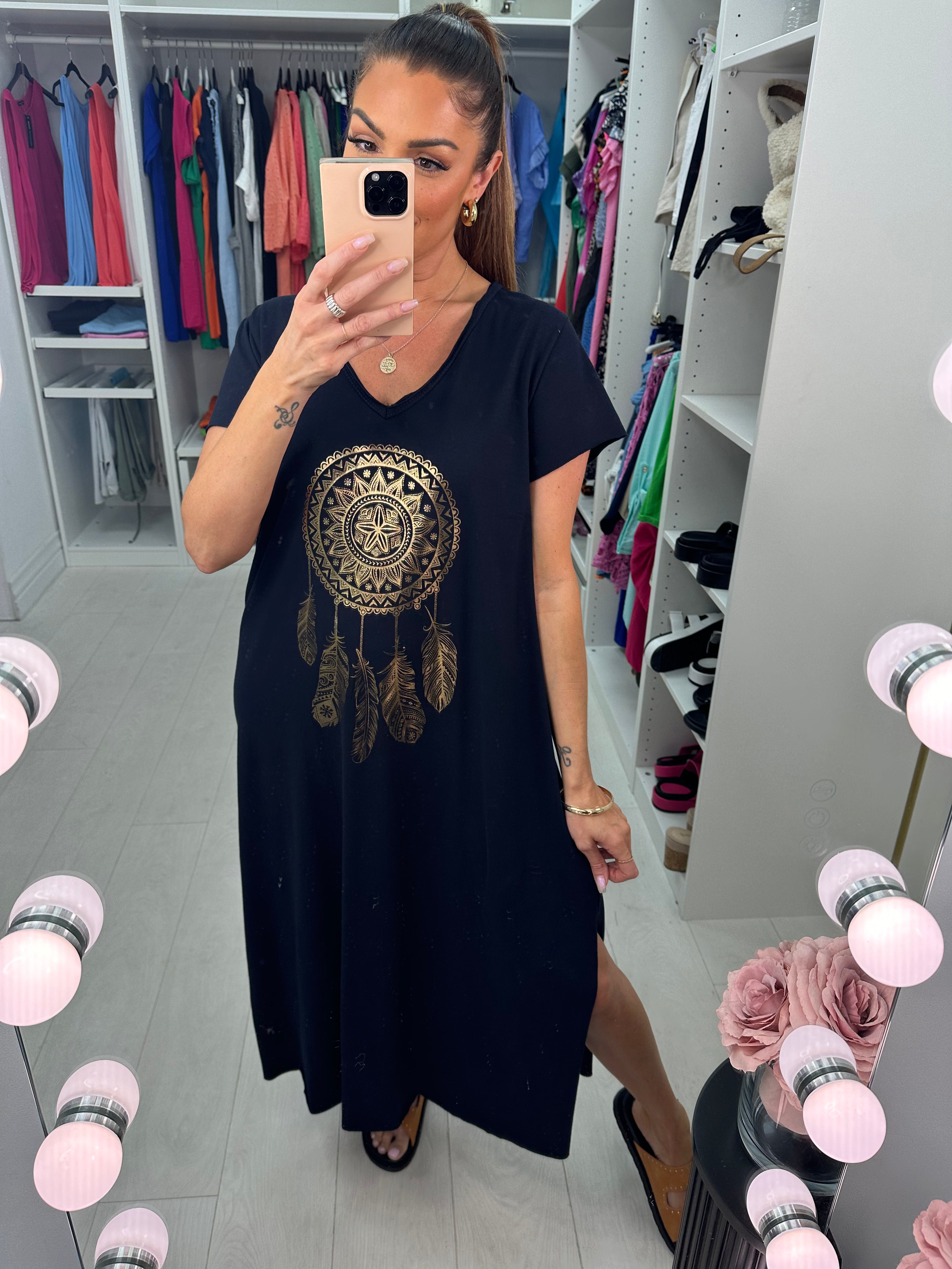 Tesima Dreamcatcher Pocket Dress