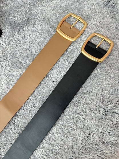 Victor Gold Buckle Belt