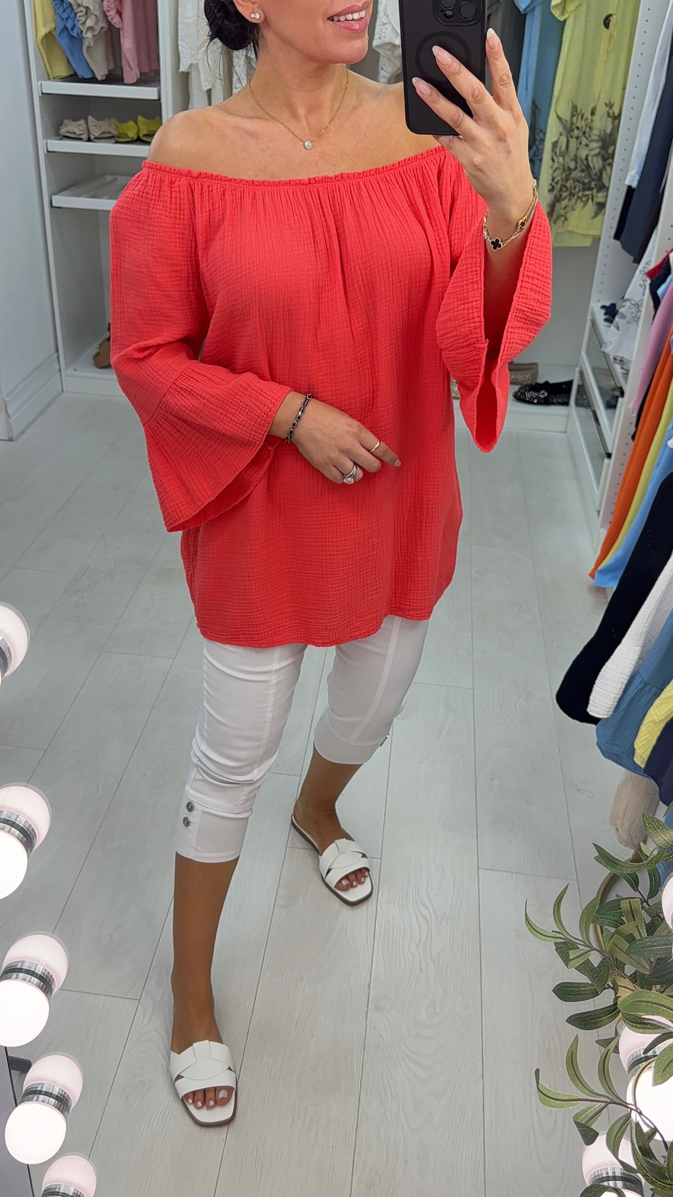 Daytona Cheesecloth Loose Fit Top