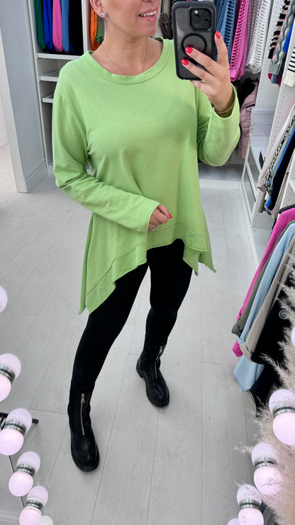 Zola Longline Round Neck Tunic