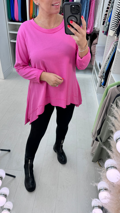 Zola Longline Round Neck Tunic