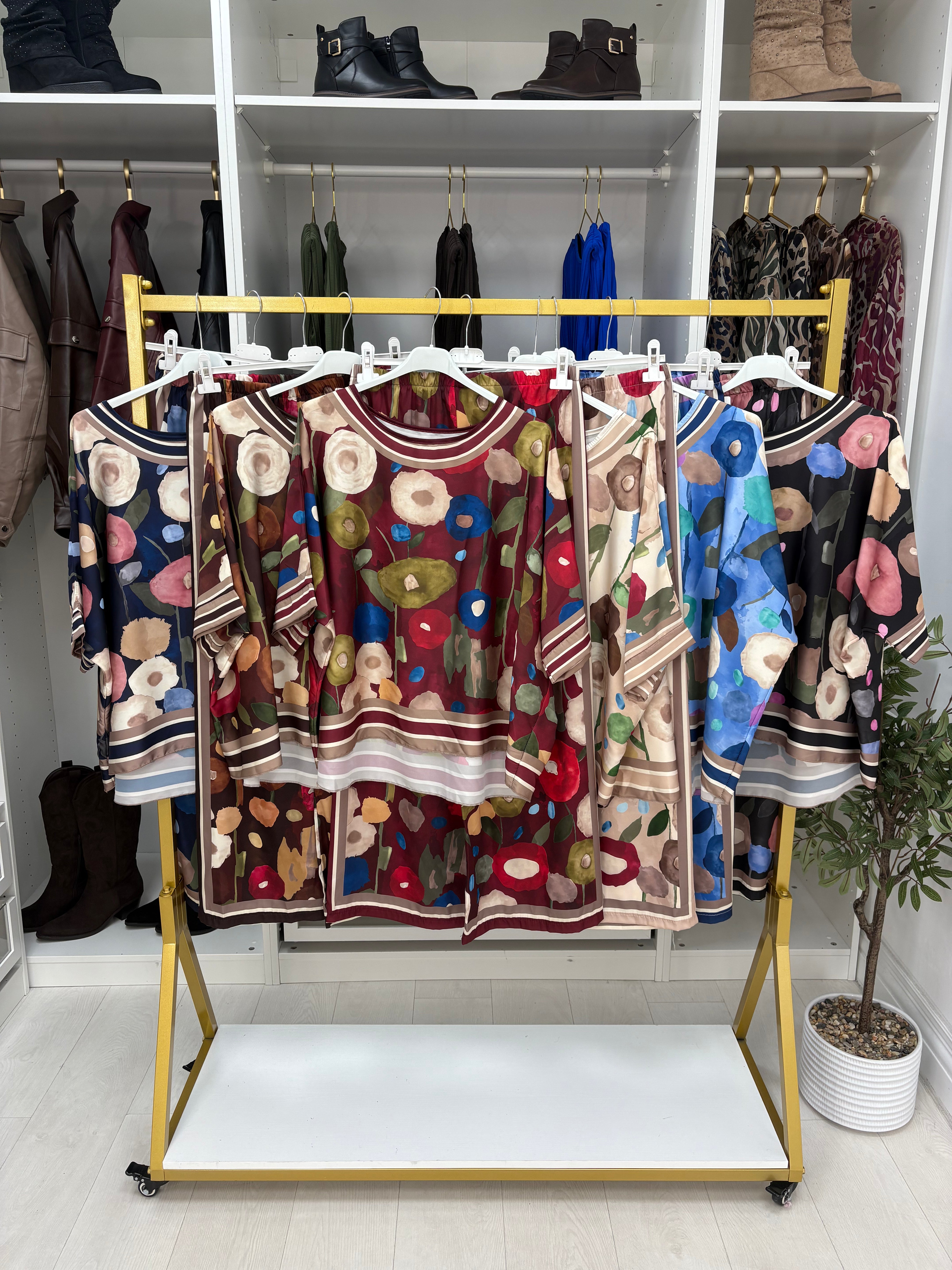 Bromley Loose Fit Silk Co-Ord Set