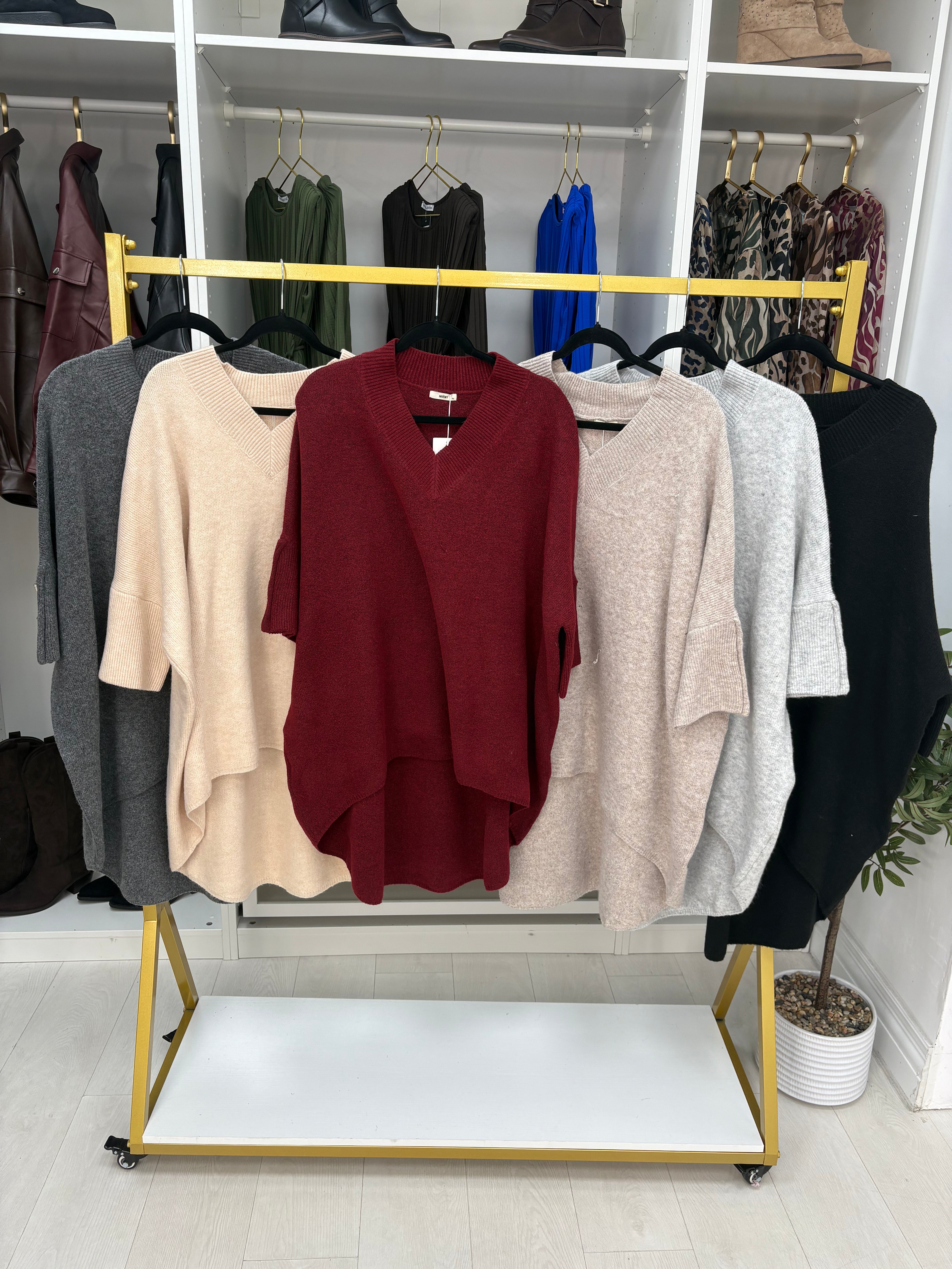 Lauretta Super Soft Button Detail Longline Jumper